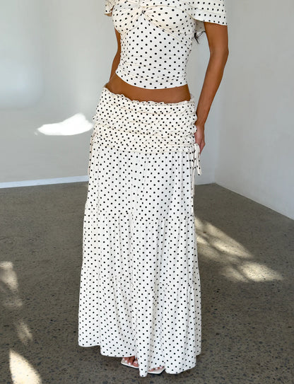 Elara – Ensemble Robe à Pois